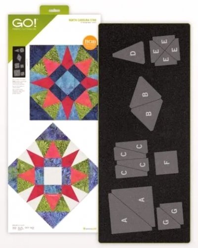 Accuquilt GO! North Carolina Star-12" Finished Die