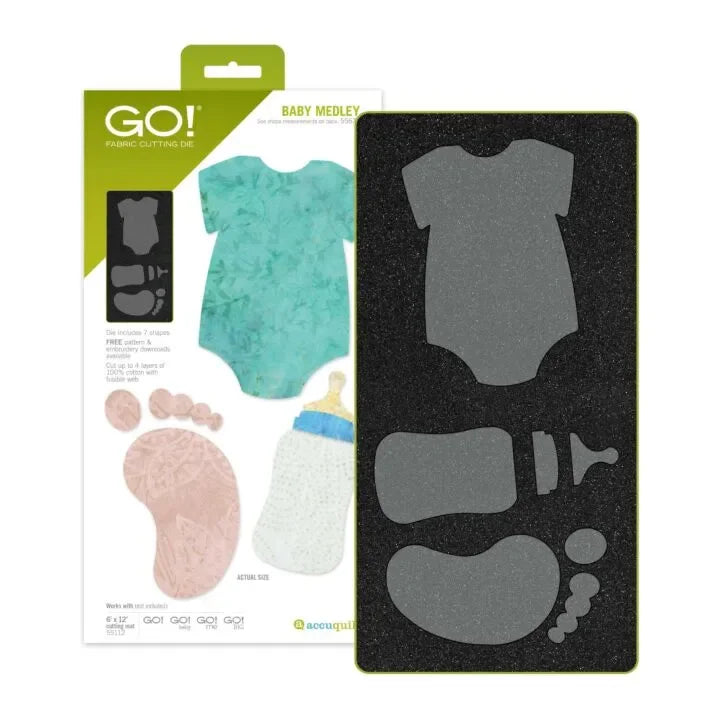 Accuquilt GO! Baby Medley Die