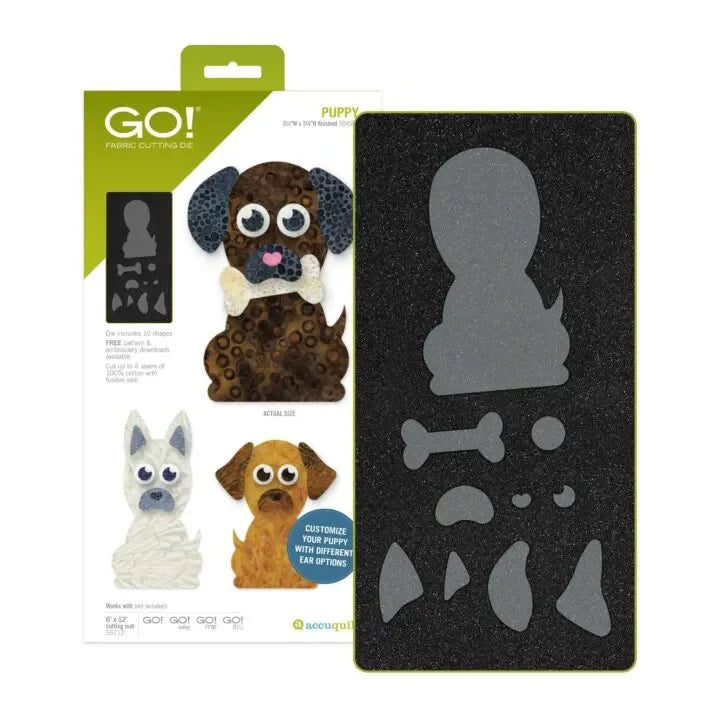 Accuquilt GO! Puppy Die
