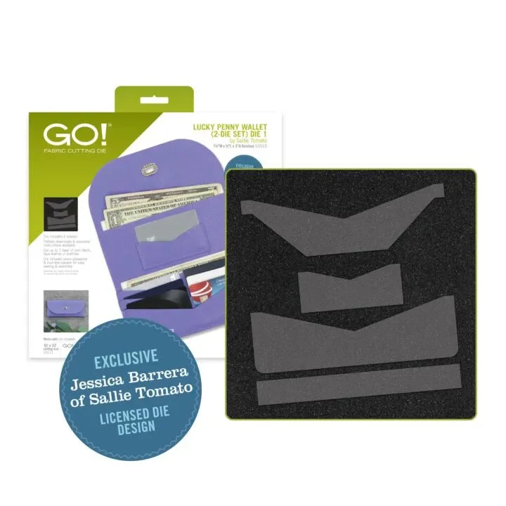 Accuquilt GO! Lucky Penny Wallet