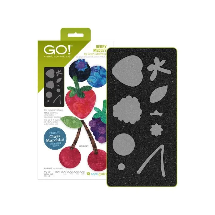 Accuquilt Go! Berry Medley Die