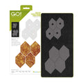 Accuquilt GO! English Paper Piecing Honeycomb-1" Finished Sides Die #55960