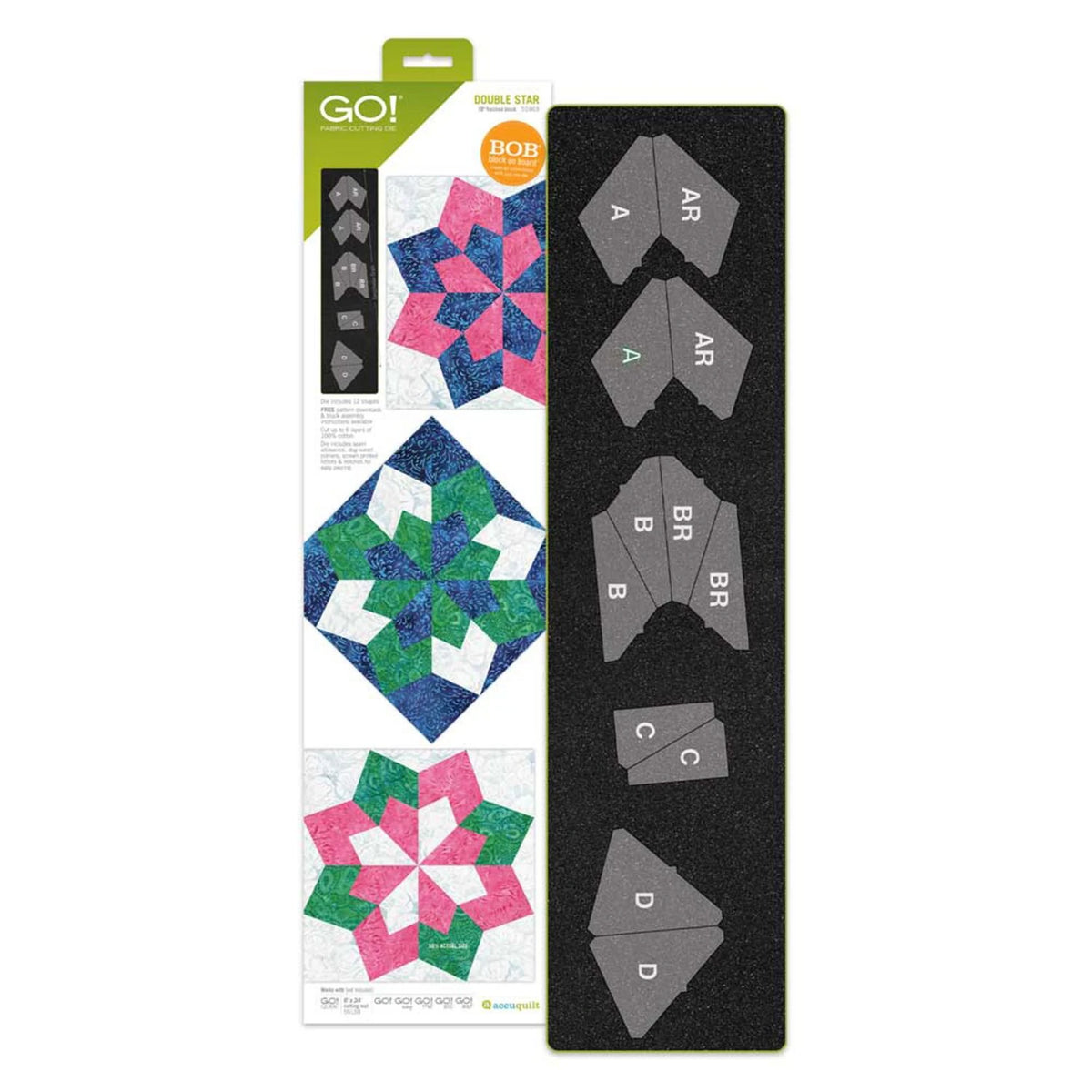 Accuquilt GO! Double Star-10" Finished #55963