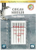Organ Top Stitch Size 80/12 Needles