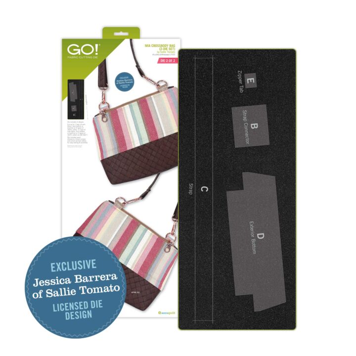Accuquilt GO! Mia Crossbody Bag (2-Die Set) #57002