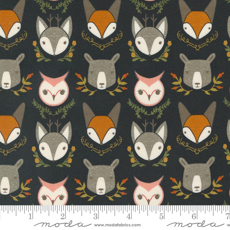 Woodland Wonder Midnight 48392 21 Moda #1
