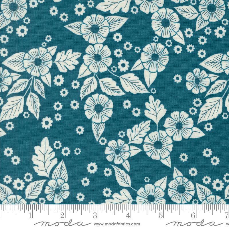 Field Of Flowers Peacock 3313 16 Moda #1