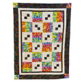 Alison Glass 45" x 60" Pieced Flimsy (not quilted) - Shop Sample