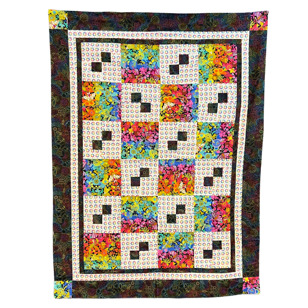 Alison Glass 45" x 60" Pieced Flimsy (not quilted) - Shop Sample