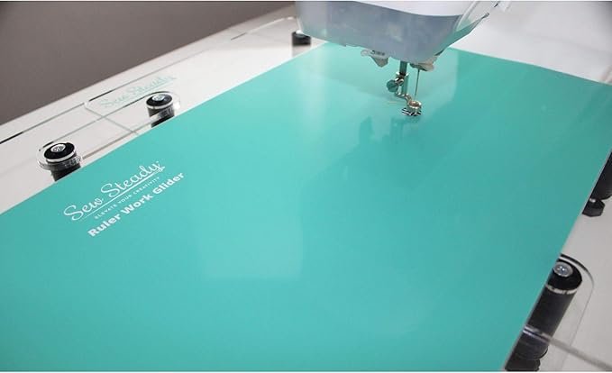 Sew Steady 12" x 20" Holding Ruler Work Glider