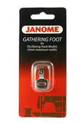 Janome- Gathering Foot for Oscillating Hook Models (5mm max width)