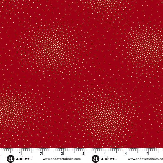 Spritz Metallic by Andover Fabrics Spritz Santa A-10046-MR1