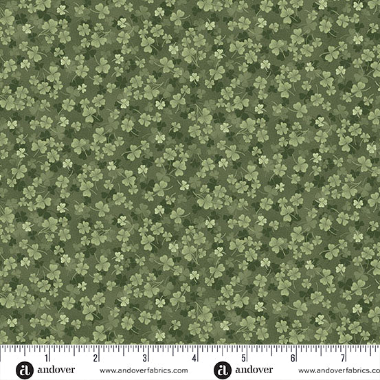 Kindred by Makower UK Clover Green MU-205-G