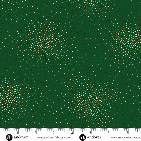 Spritz Metallic by Andover Fabrics Spritz Pine
