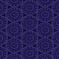 Henna 2021 by Makower UK-PURPLE MEDALLION