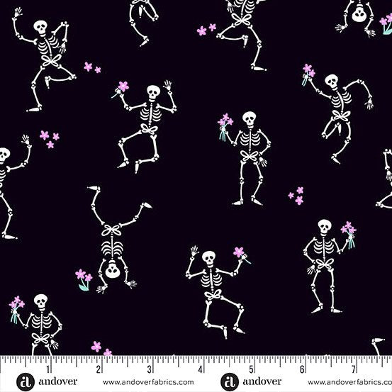 Ghostly Garden by KP Creates Skeleton Jig Black