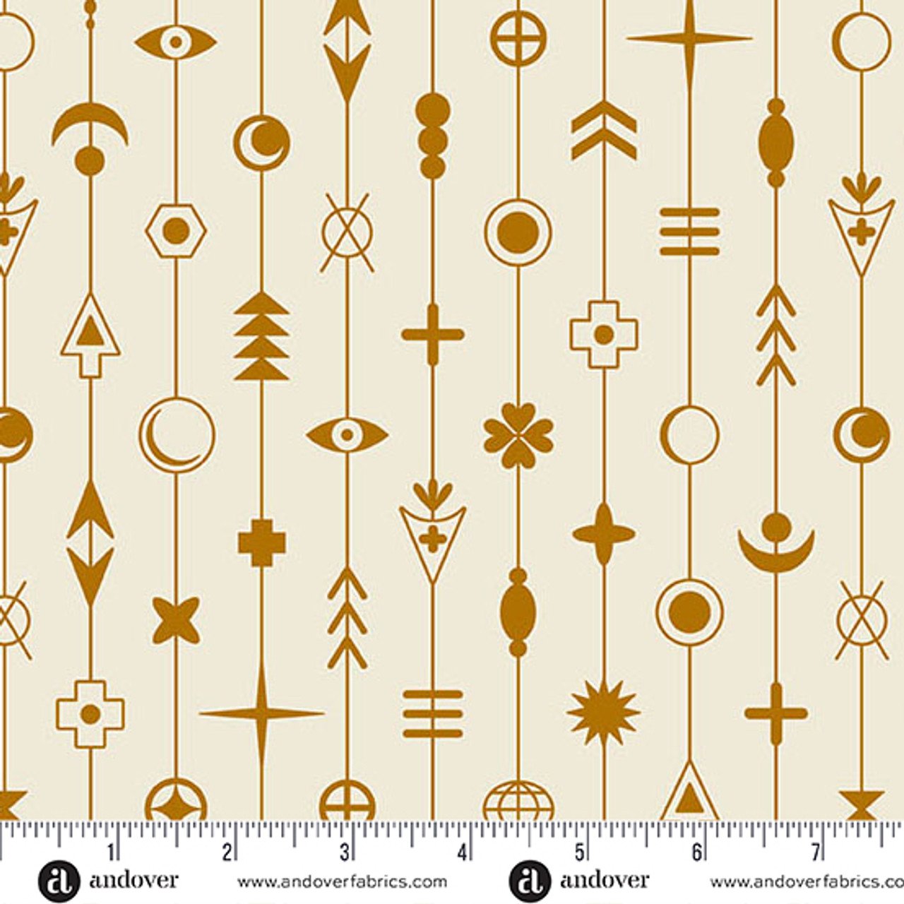 Camp Kitschy Lala by Alison Glass Gaze Oatmeal A-1554-L