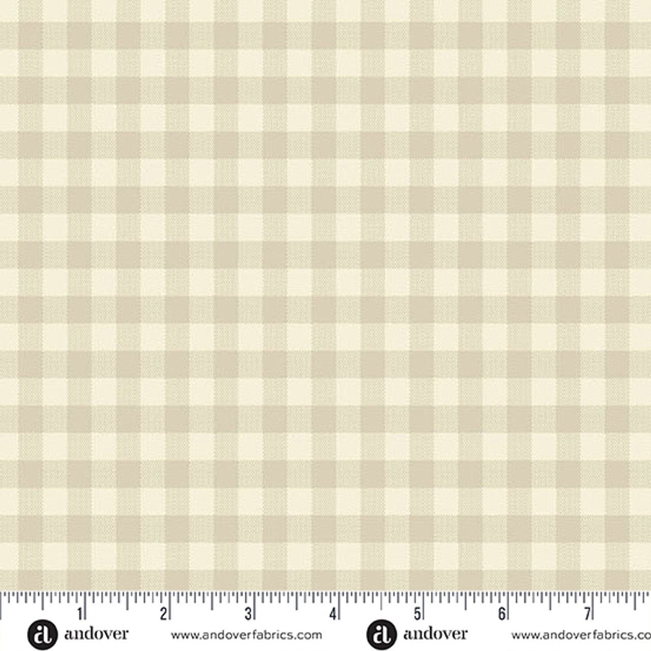 Quiltessential by Laundry Basket Quilts Gingham Ivory A-1673-L1