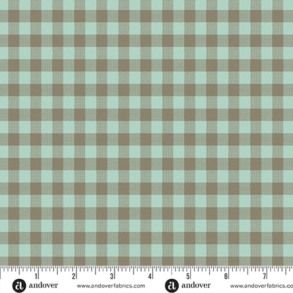Quiltessential by Laundry Basket Quilts Gingham Sky A-1673-LT
