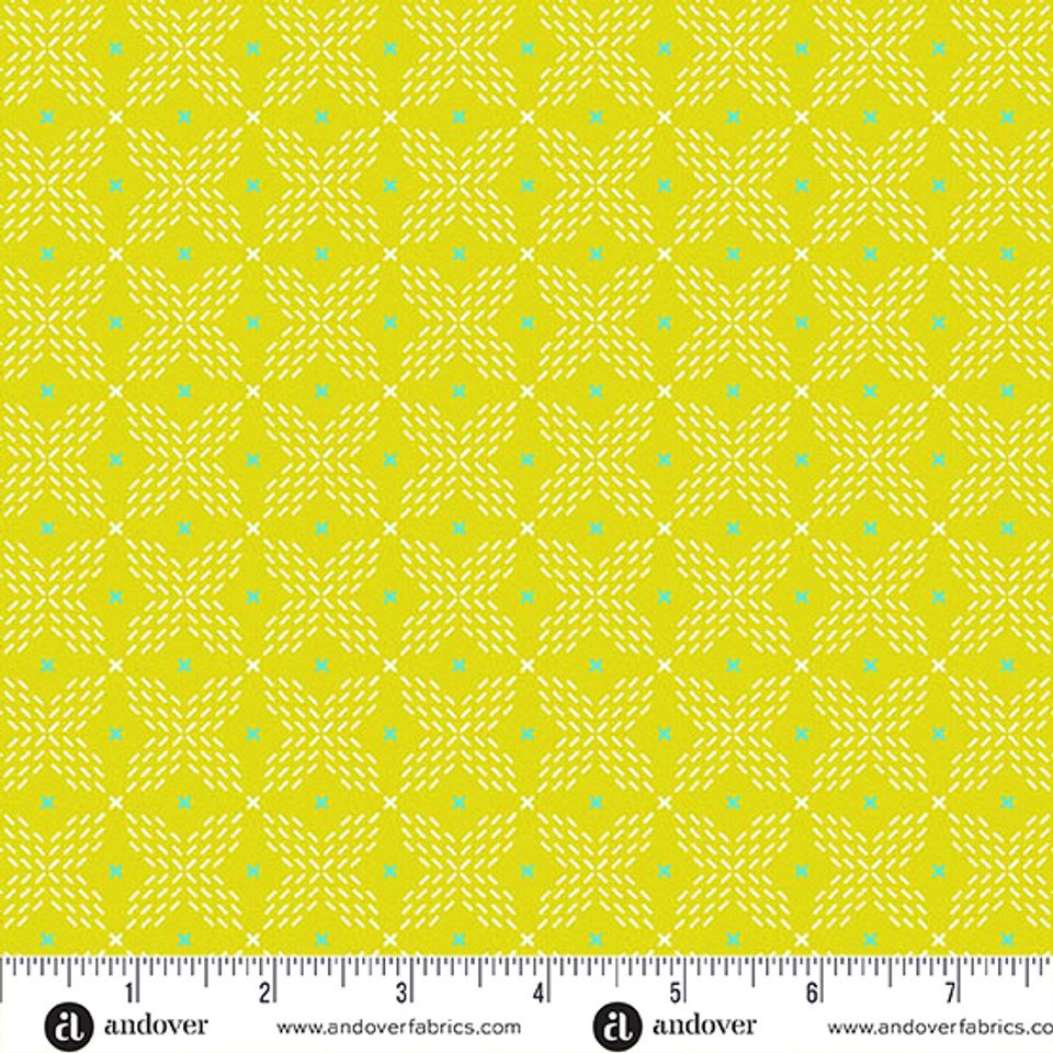 Color Pop Playground by KP CreatesDouble Crossed Limeaid A-1695-Y