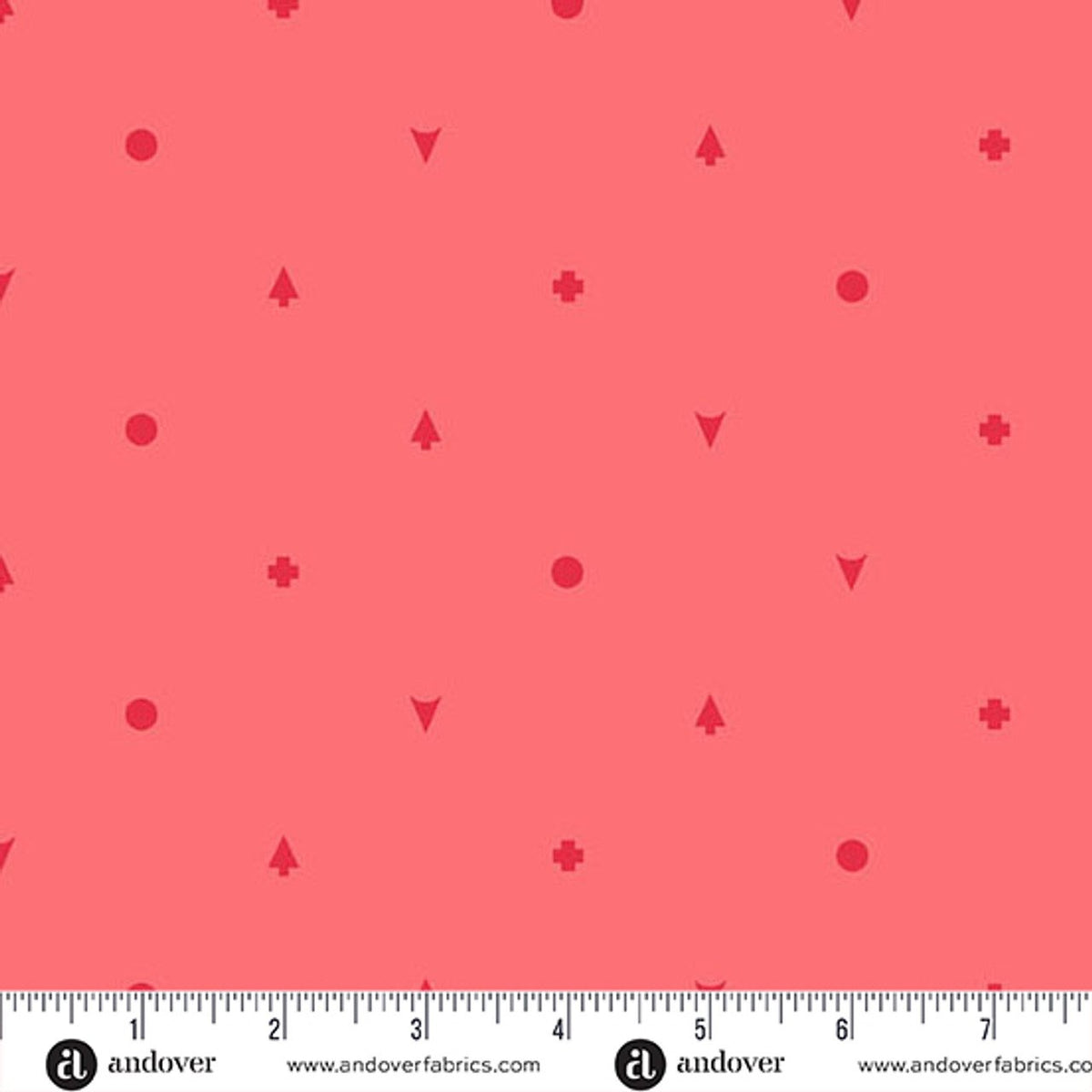 Camp Kitschy Lala by Alison Glass Symbolic Strawberry A-1718-R