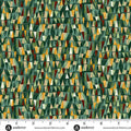 Golden by Makower UK Geometric Green MU-159-G