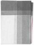Tea Towel McLeod No Stripe Gray with White