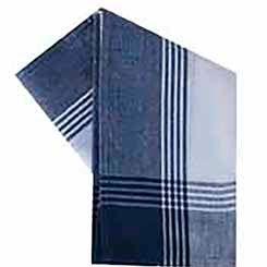 Tea Towel Navy on White