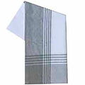 Tea Towel Taupe on White