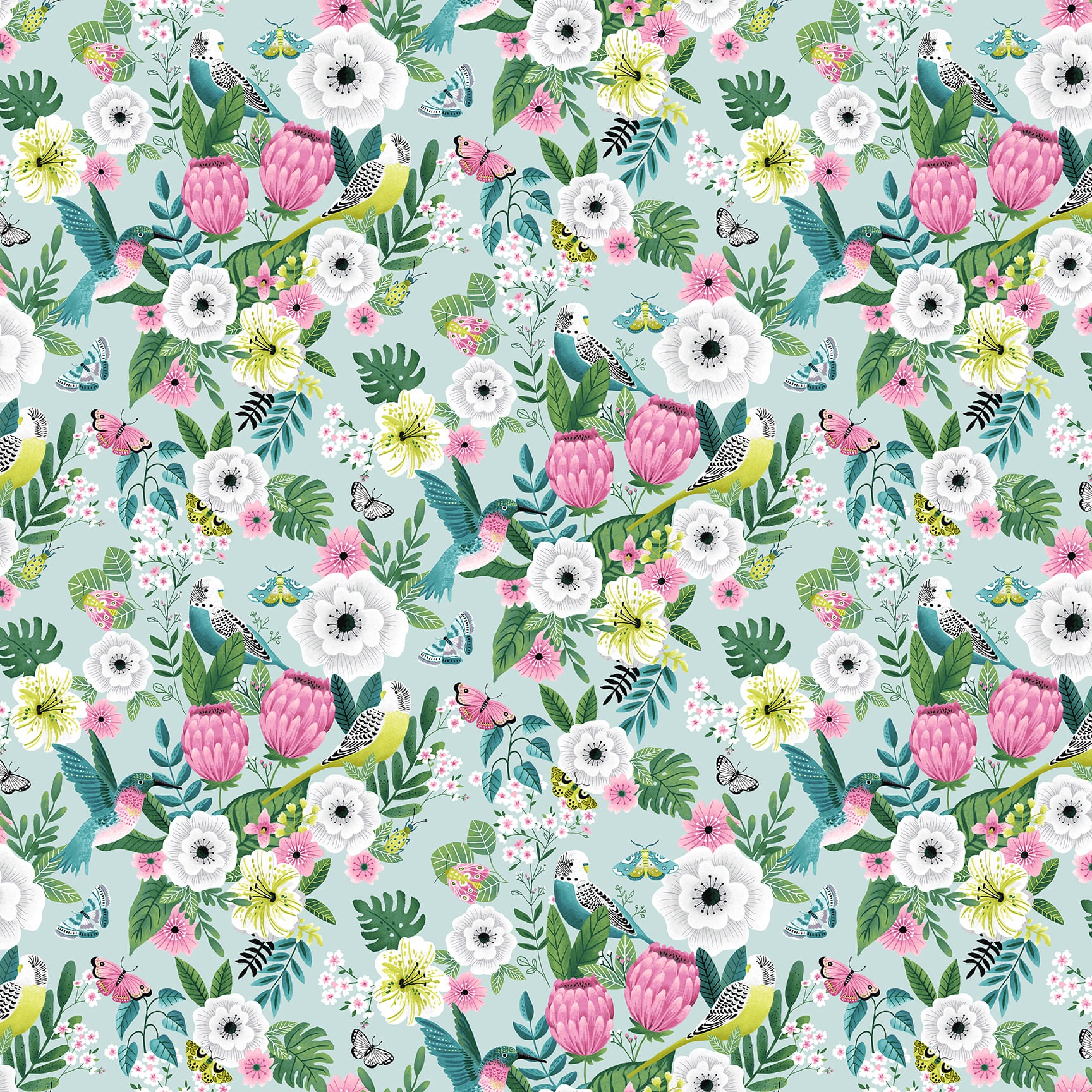 7380-11 Seaglass || Tropical Menagerie