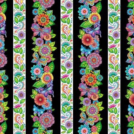 Rainbow Flight - Repeating Stripe (77638-971)