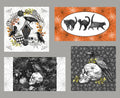 8348P-93 Gray || Fear Factory - Pillow Panel 36"