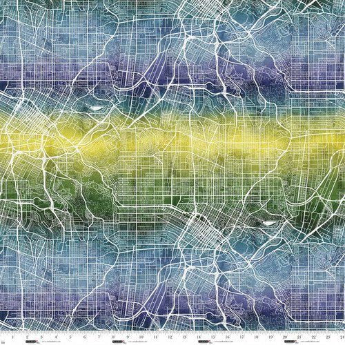 8416-57 Ombre || City Slicker - Grid Map