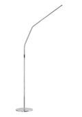 Slimline 4 LED Floor Lamp- Brush Steel Finished