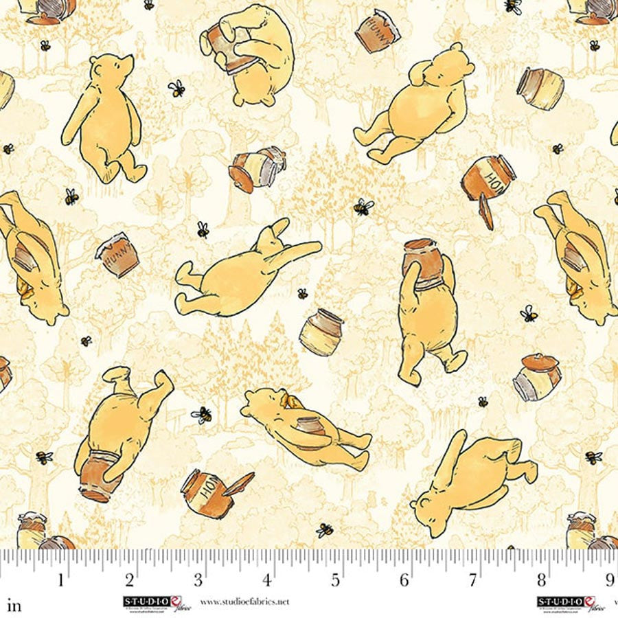 Classic Winnie Yellow Bears 8716-44