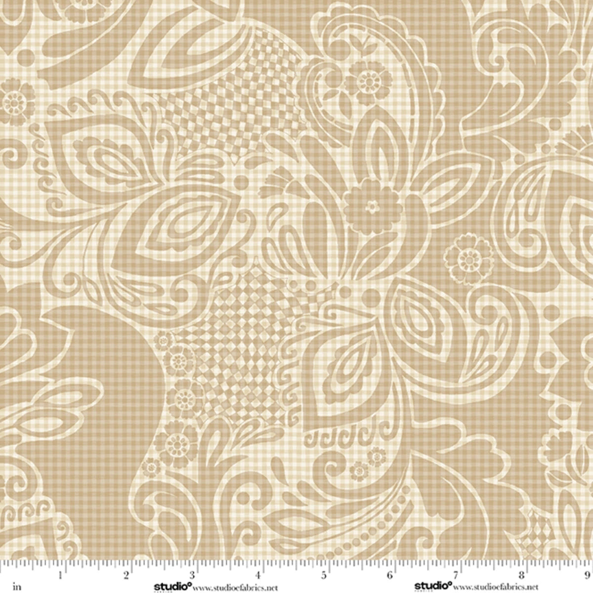 Modern Art Cream 118in Wideback
