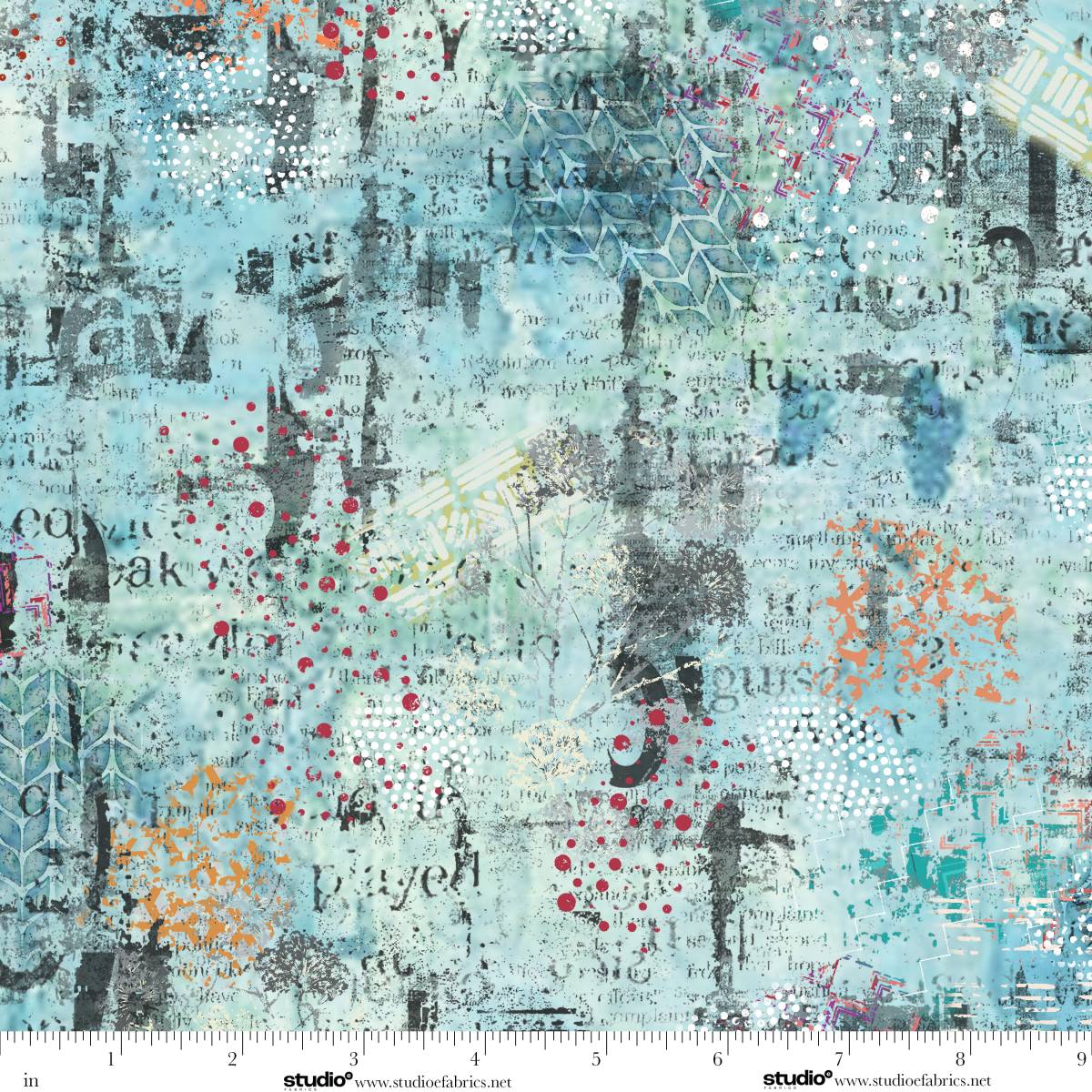 9026-71 Turquoise || Free Falling