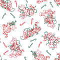 Christmas at Pooh Corner White/Red Peppermint Tigers