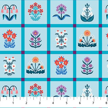 Once Upon A Charm Garden Beds Blue 91302-40