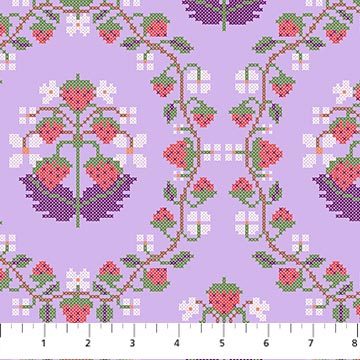 Once Upon A Charm Cross Stitch Purple 91303-80