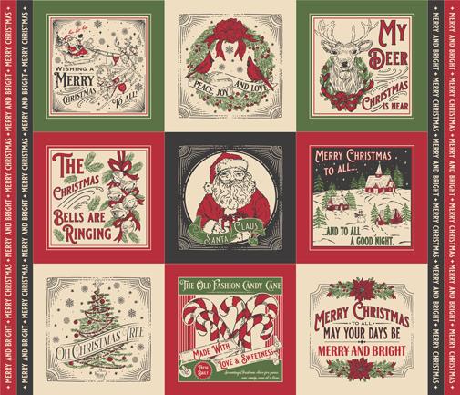 Holiday Cheer Panel Natural 20978 11