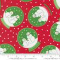 Snow Time Poinsettia Red 22500 14