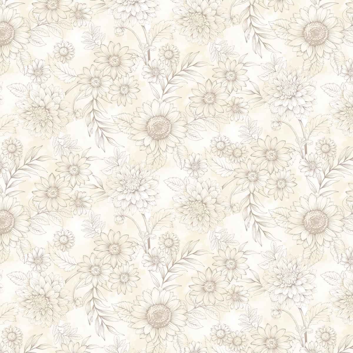 9202-44 Cream || Baskets of Autumn Blessings