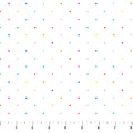 Once Upon A Charm Ditsy Dots White Multi 92026-10