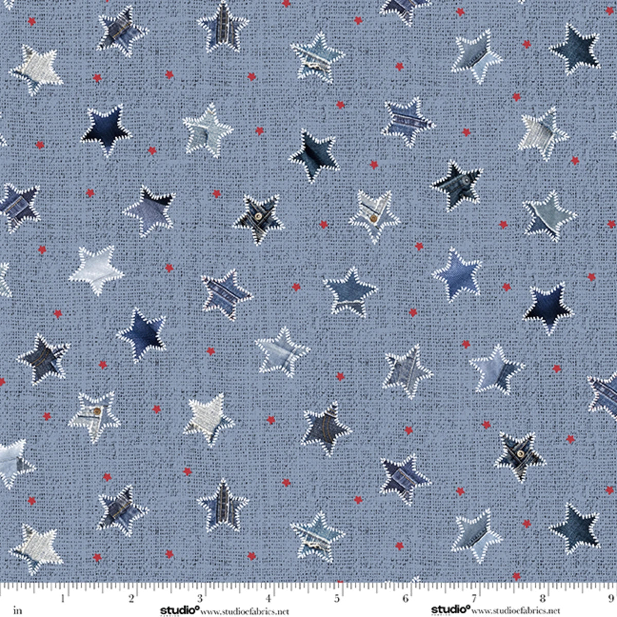 Stars & Stripes Slate Star Patches