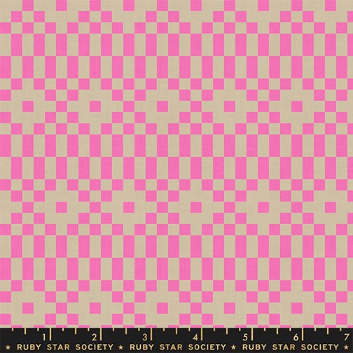 Lofi Linens Neon Pink RS1136-25CL