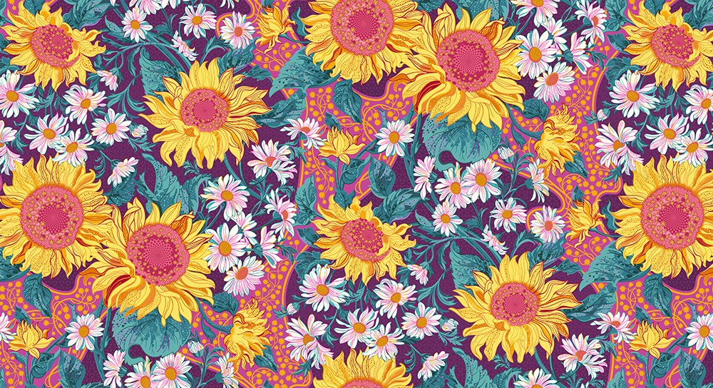 APWD-23245-6 PURPLE by Lola & Bek from Sunflower Sonata