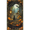 Moon Spell APYD-23691-282 Spooky Cat Panel