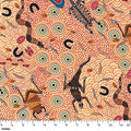 Around Waterhole Ecru by Nambooka - M & S TEXTILES AUSTRALIA