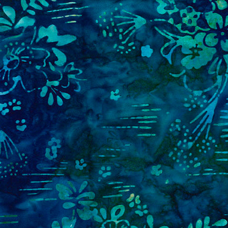 HydroHue Batik Bouquet - Midnight B1027-W